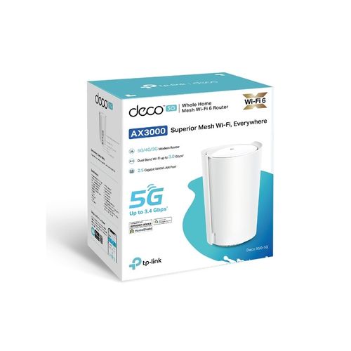 TP-Link Deco X50-5G (1 pakiranje) Mesh AX3000 Wi-Fi 6, 2.5 Gbps port slika 6