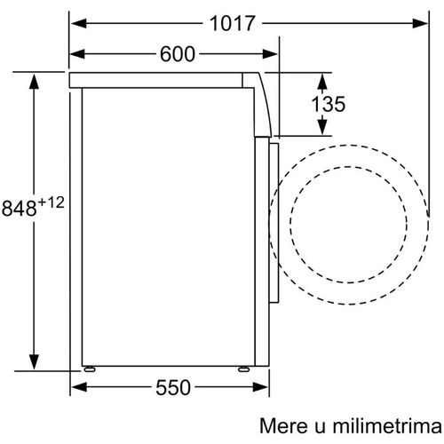 Bosch WAN24062BY Veš mašina,7 kg, 1200 rpm, EcoSilence Drive™, SpeedPerfect, ActiveWater™ Plus, Dubina 55 cm slika 7