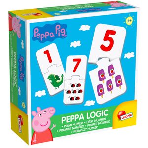 LISCIANI Peppa Pig logika brojevi ili boje, sort 95292