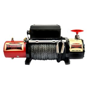 Dragon Vitlo Maverick DWM 12000 HD-S, 24V, 5.443kg sa sintetičkim užetom, vodilicom, žičnim i bežičnim daljinskim
