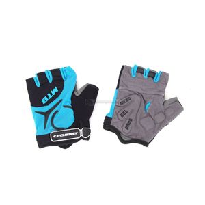 Crosser rukavice CG-501 Short Finger black/blue M