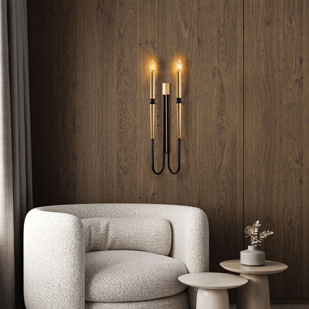 Zidna Lampa Lumı - 15151, boje: Crna slika 2