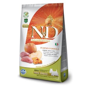 N&D Pumpkin Adult Mini Divlja Svinja i Jabuka 800g