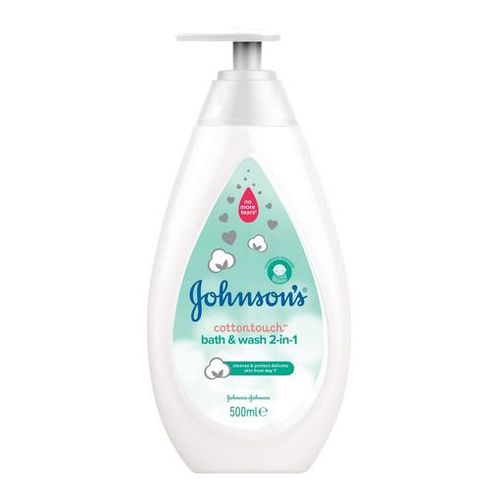 Johnsons Baby kupka/gel za pranje cotton touch 500ml slika 1