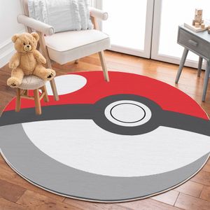 Tanki višebojna podloga sa digitalnim printom POKEMON LOPTA (100 x 100 cm) Woopamuk155 - izložbeni artikl (oštećenja ambalaža)