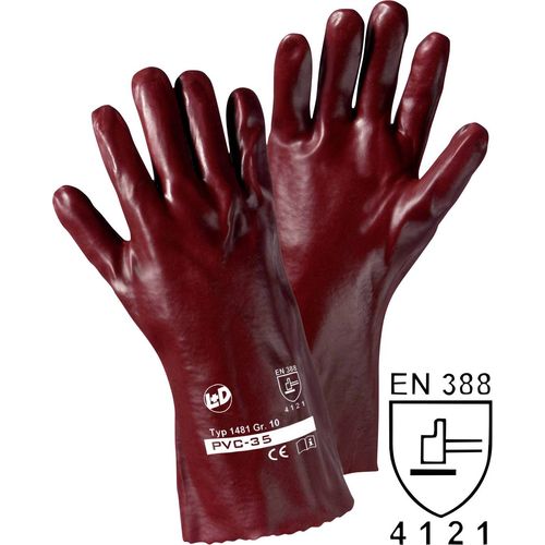 L+D PVC 1481 PVC rukavice za rad Veličina (Rukavice): 10, xl EN 388 CAT II 1 Par slika 3