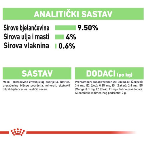 ROYAL CANIN FCN Digestive Sensitive Gravy, potpuna hrana za odrasle mačke sa osjetljivim probavnim sustavom, u umaku, 12x85 g slika 4