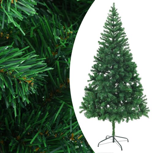 Umjetno božićno drvce s čeličnim stalkom 210 cm 910 grana slika 14