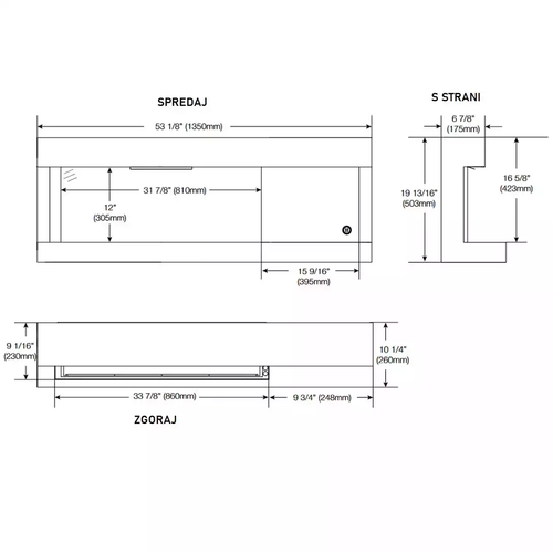 Električni kamin STYLUS STEINFELD NEFP32-5320W slika 6