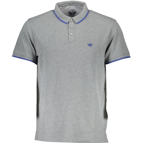 DOCKERS POLO SHORT SLEEVE MAN GRAY slika 1