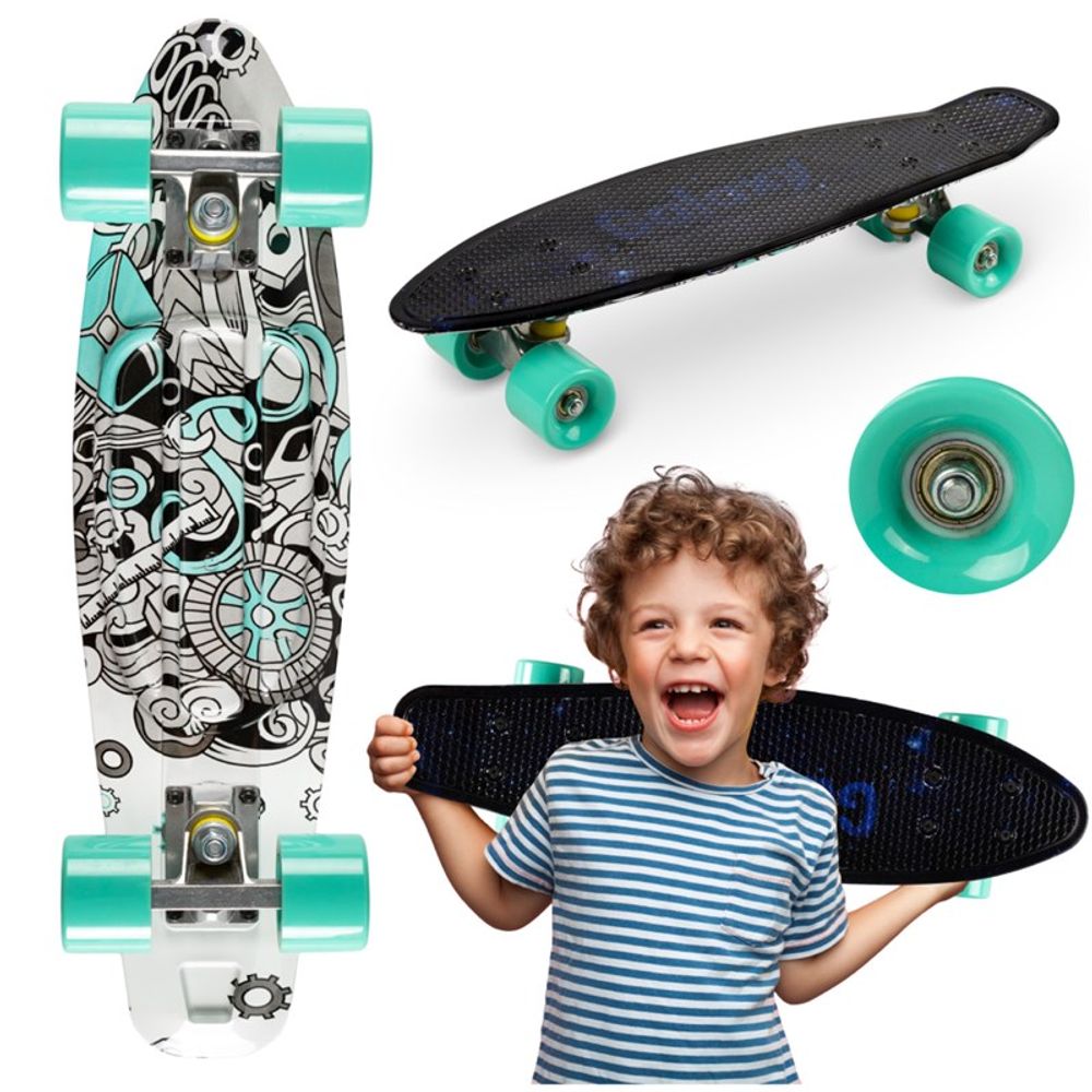 Qkids Dječiji skateboard Galaxy, Industrial slika 5