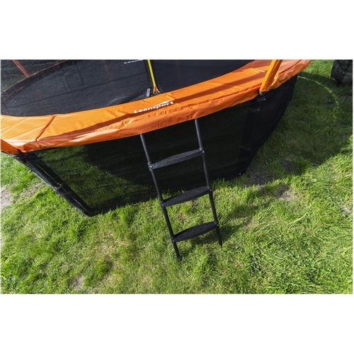 Trampolin 6ft - crno/narančasti slika 7