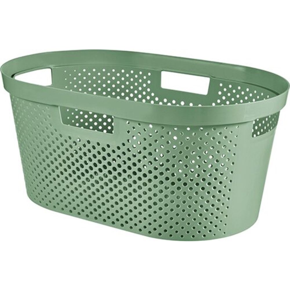 Infinity Korpa za veš 40L čisti zelena slika 2