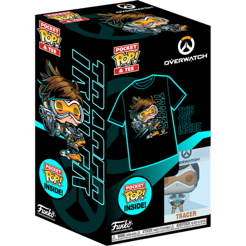 FUNKO PKT POP&TEE: OVERWATCH - TRACER-(KD) slika 1