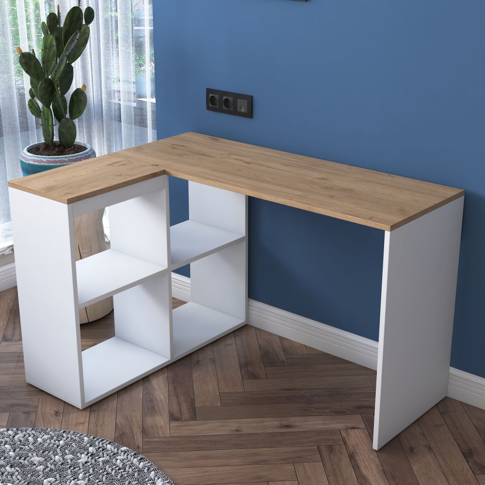 HA113 - 2035 OakWhite Radni Sto slika 6