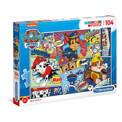 Clementoni puzzle 104 kom crtani junaci SORT slika 5