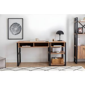 Emro Walnut
Black Study Desk