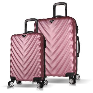 Set Kofera u Roze Zlatnoj Boji (2 Komada)