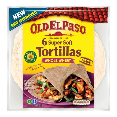 Old El Paso Integralna tortilja 25 cm 350 g slika 1