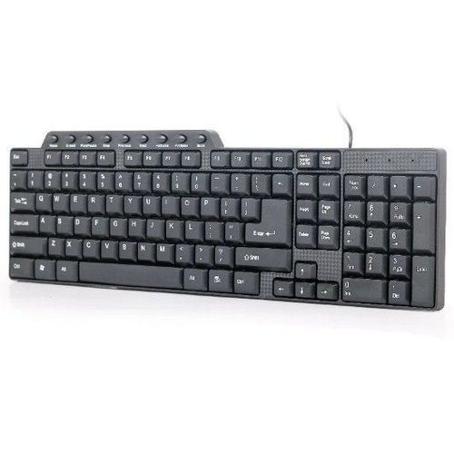 KB-UM-104 Gembird Multimedijalna tastatura US layout black USB slika 1