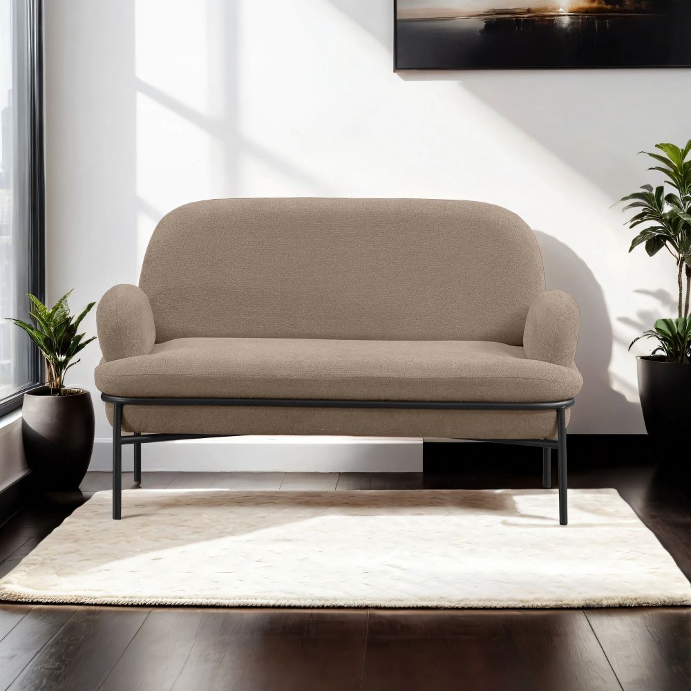 Dvosjed Sofa Aster - boja: kapučino slika 1