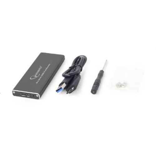 Gembird M.2 drive USB 3.0 enclosure, black slika 1