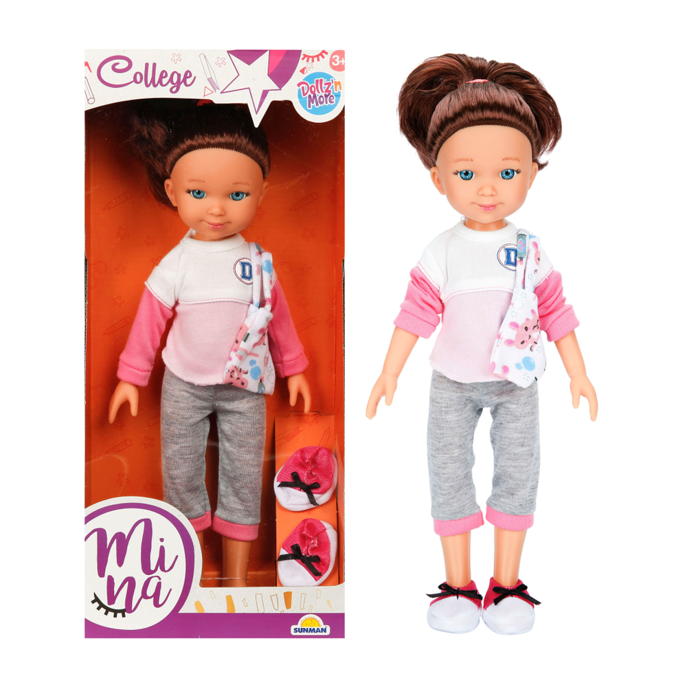 SUNMAN Lutka Mina College 35 cm slika 5