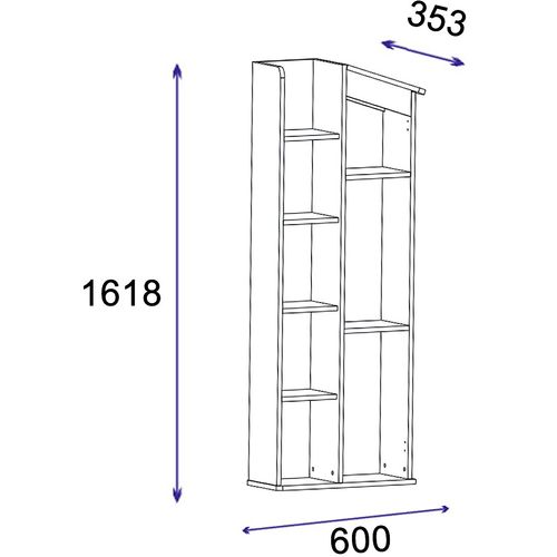 Valerin Group 2 Atlantic Pine
Anthracite Young Room Set slika 7