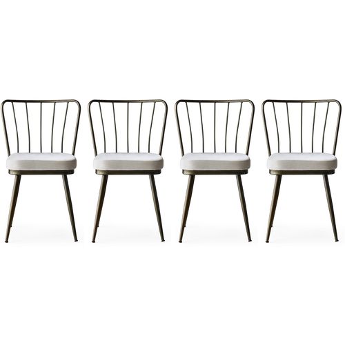 Woody Fashion Set stolica (4 komada), Mink, Yıldız - 984 slika 1