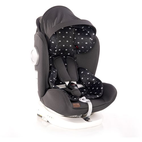 LORELLI LUSSO Autosjedalica SPS Isofix Black Crowns 0-12 godina/0-36 kg (0+/1/2/3) slika 2