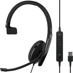 EPOS ADAPT 130T USB II – mono naglavna MS Teams certificirana slušalka