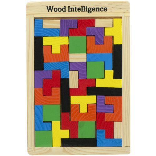 Drvena Tetris slagalica 40 kom. slika 1