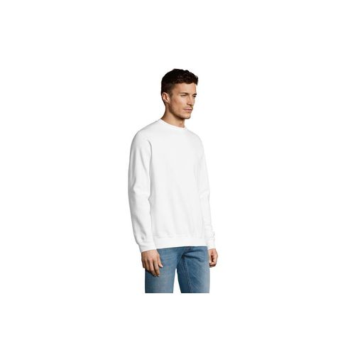 NEW SUPREME unisex dukserica - Bela, XXL  slika 3