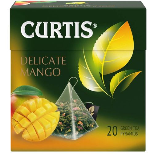 Curtis Delicate Mango - Zeleni čaj sa mangom, ananasom i laticama cveća, 20x1.8g 1516703 slika 2