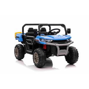 Traktor na akumulator Pick-Up Speed 900 4x4 - dvosjed -  plavi