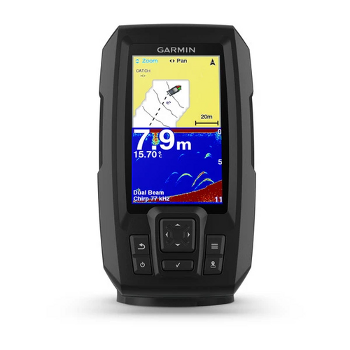 Garmin fishfinder Striker Plus 4, sa sondom s dvostrukim snopom slika 1