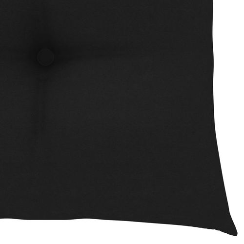 Jastuci za stolice 6 kom crni 50 x 50 x 7 cm od tkanine slika 5