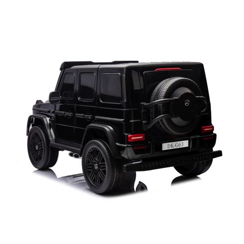 Licencirani auto na akumulator Mercedes Benz G63 AMG XXL MP4 - dvosjed - crni slika 4