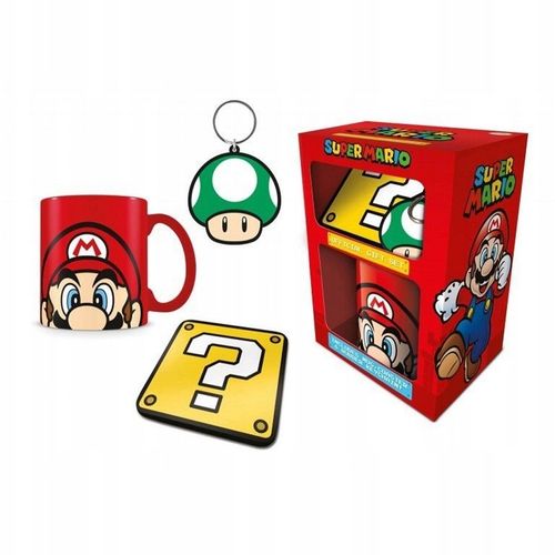 Super Mario (Mario) Mug Coaster & KeychaIn slika 1