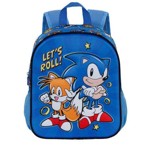 Sonic The Hedgehog Let's Roll 3D Ruksak 31cm slika 4