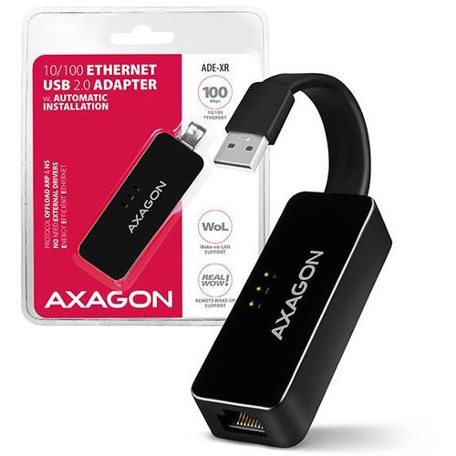 Axagon ADE-XR USB2.0 na Fast Ethernet 10/100 Adapter slika 2