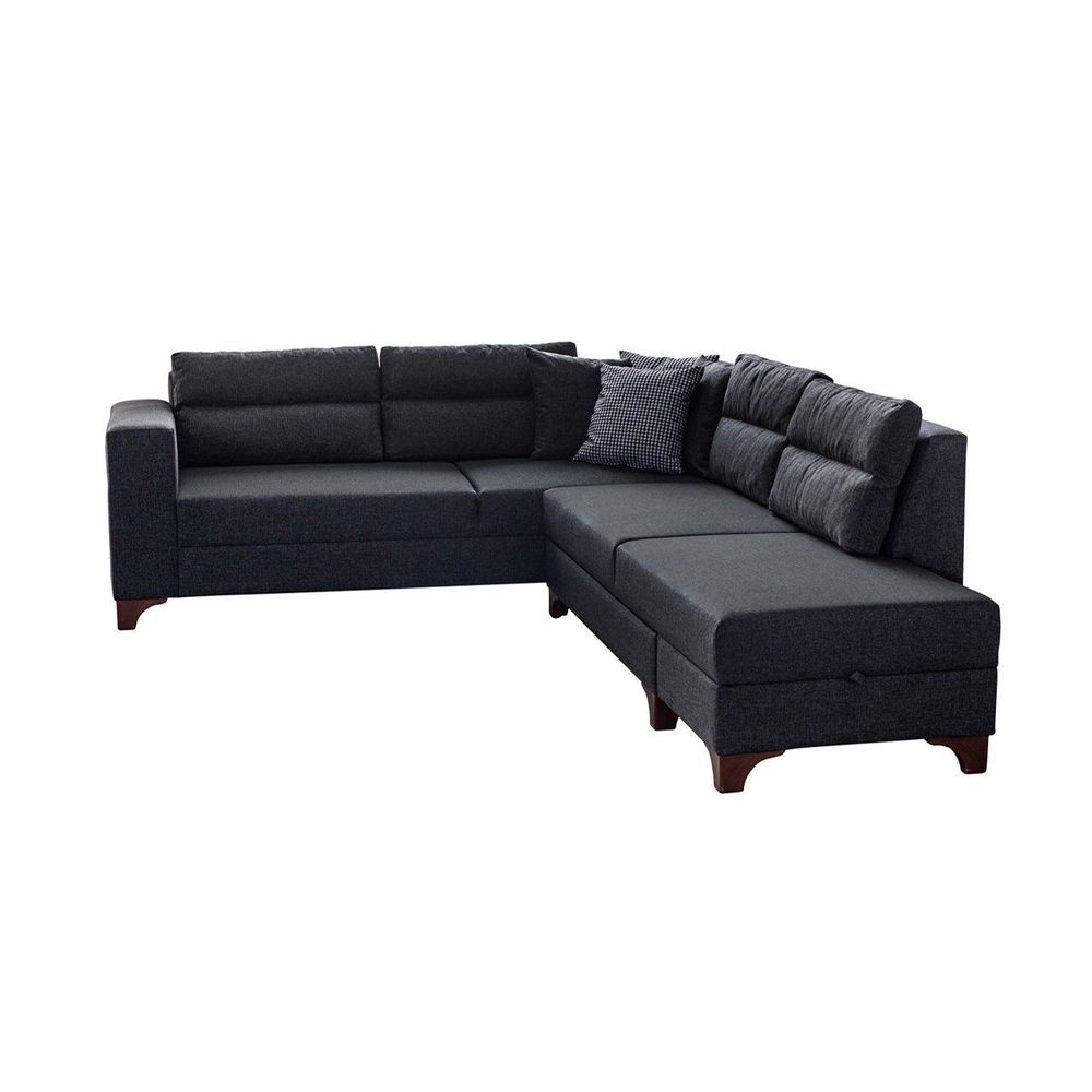 Ugaona Sofa Tloft lijevi - boja: antracit slika 10