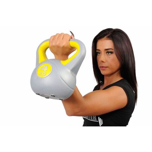 RING Kettlebell  4 kg plastican RX DB2819-4 slika 1