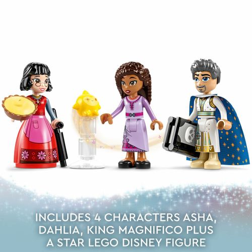 Playset Lego Disney Wish 43224 Dvorac Kralja Magnifica - 613 Dijelova slika 4