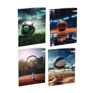 Sveska Premium A5 Sport 406210, MP, dikto, 52 lista, sorto