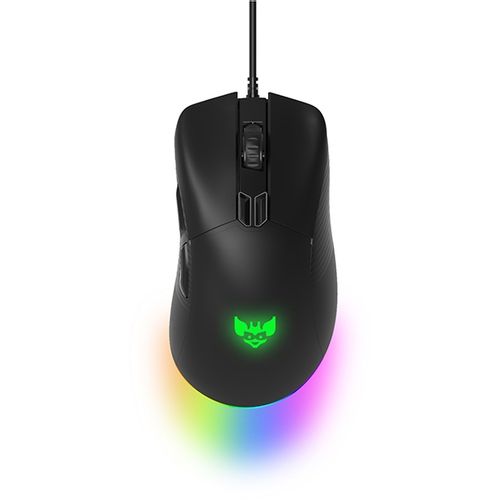 Gaming miš BYTEZONE Ghost žičani / RGB (16,8M boja) / max DPI 19K / optička / paracord kabel (crna) slika 6