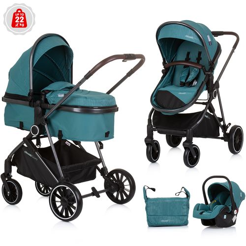 Chipolino kolica Aura 3u1 Teal slika 10