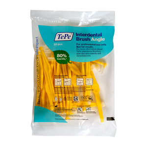 TePe Angle Interdentalne četkice kutne Žute vel. 4 / 0,7 mm -multi-pack vrećica 25 kom