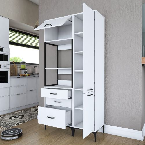 JE143 - 3113 White Multi Purpose Cabinet slika 9