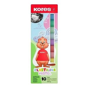 Kores Plastelin 10/1 Pastel